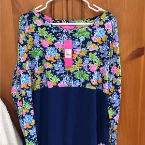 Lilly Pulitzer x Disney Agean Navy NWT